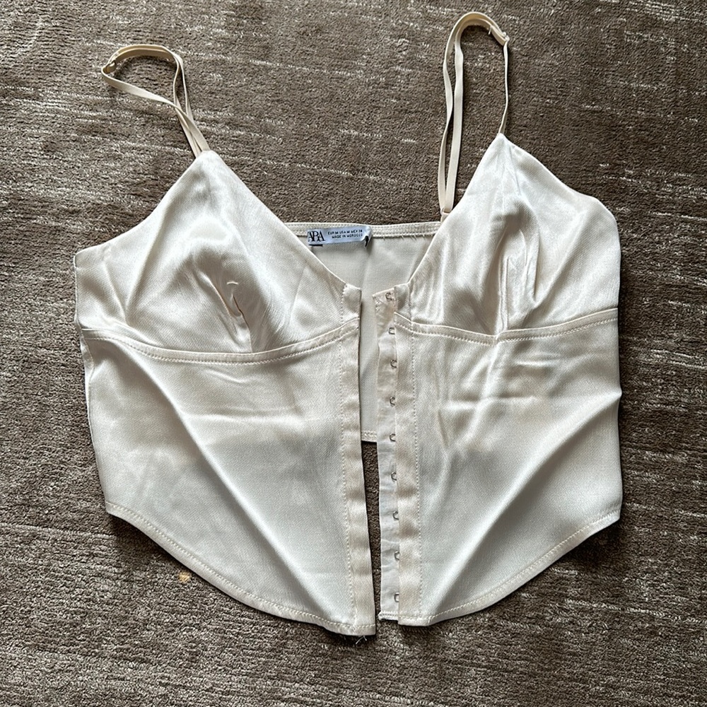 Zara corset top